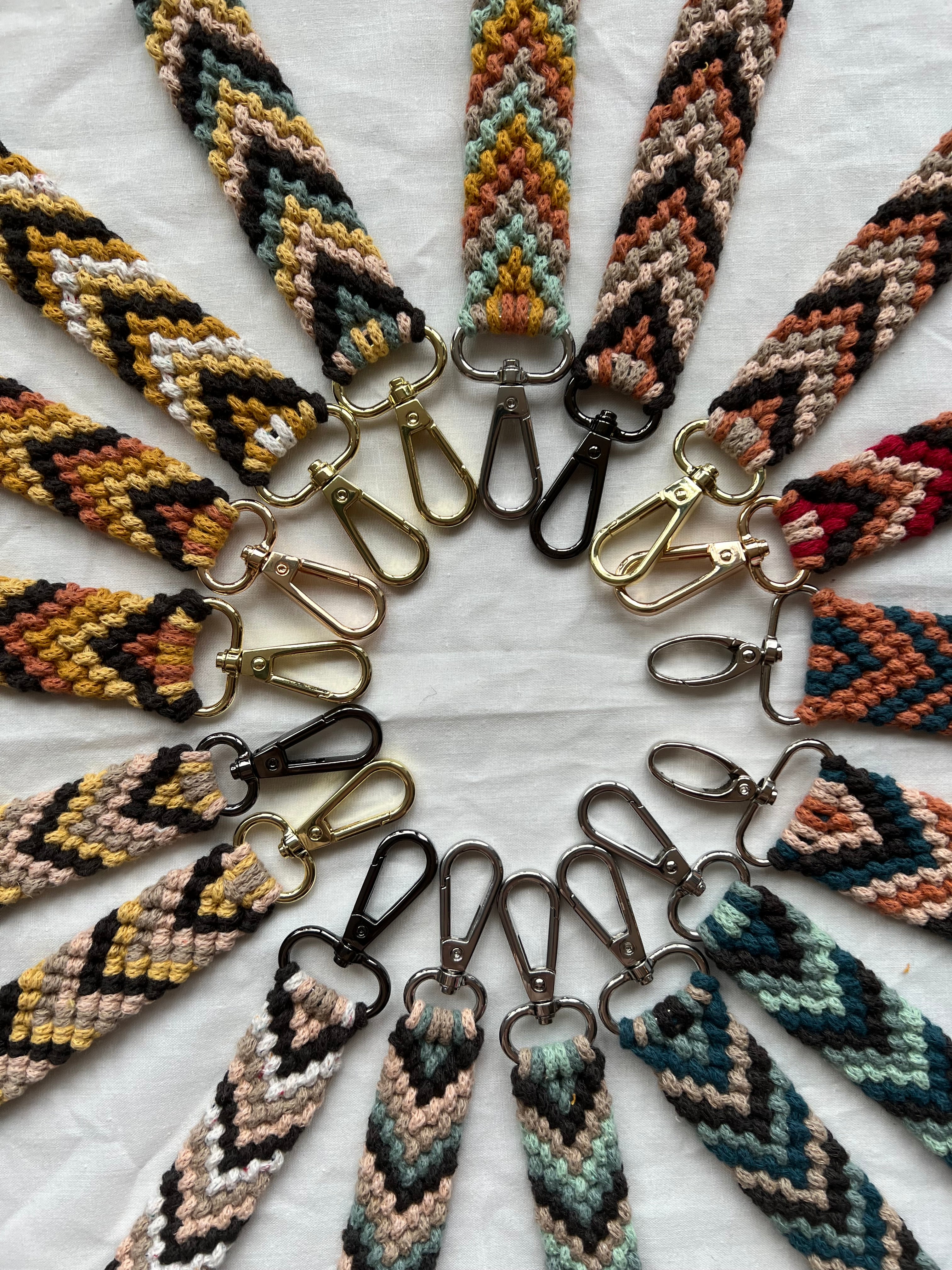 Macramé Key Chains