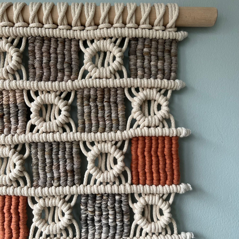 ASTRL Fibres macrame wall hanging
