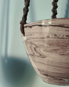 Sturdy x ASTRL Fibres Hanging Ceramic Pot