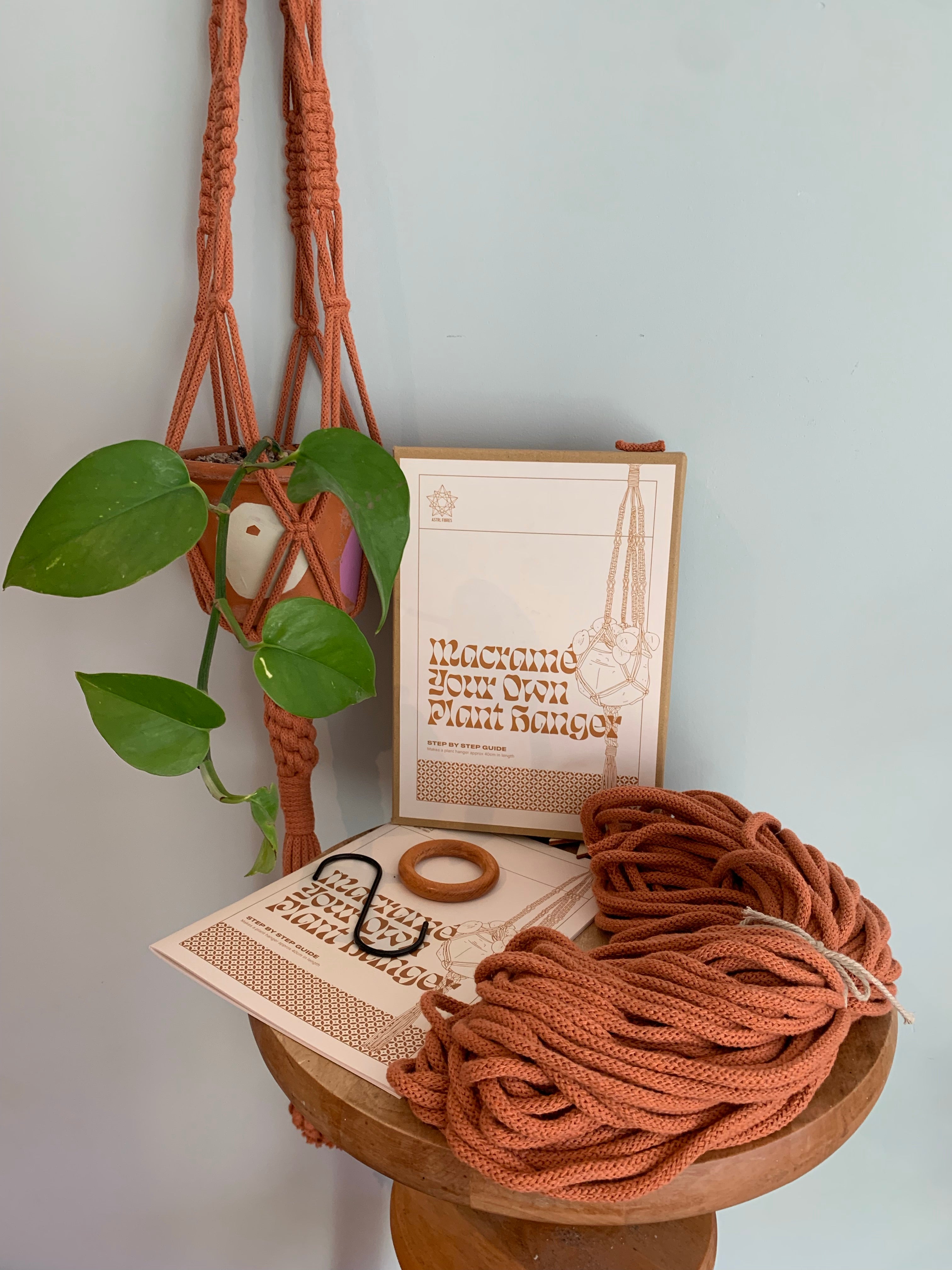 Pepperell Designer Macrame Plant Hanger Kit